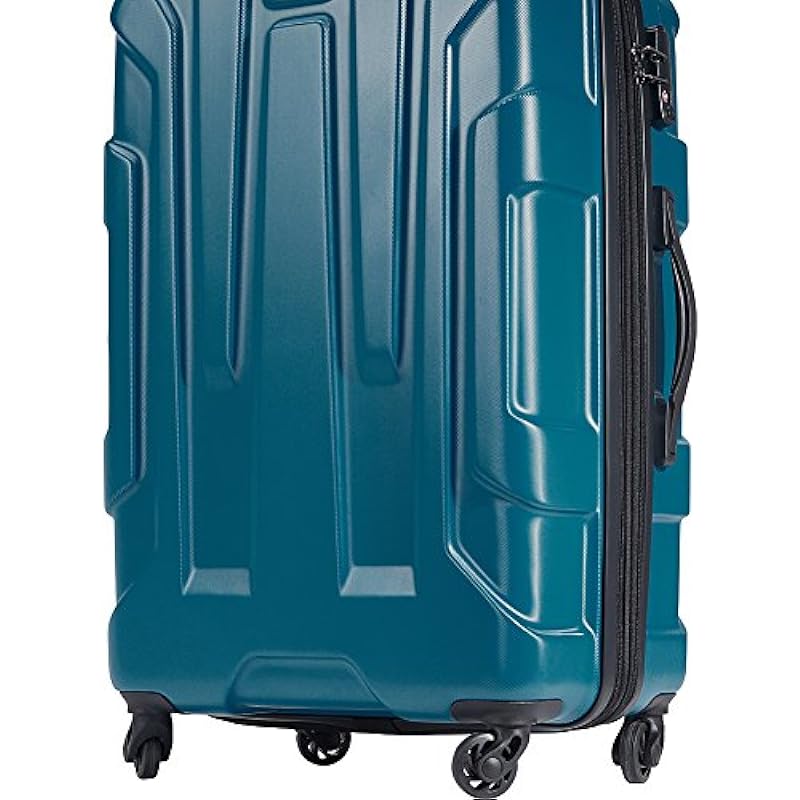 Samsonite Centric Hardside Expandable Luggage with Spinner Wheels, Black, Checked-Medium 24-Inch, Centric Hardside Expandable Luggage with Spinner Wheels