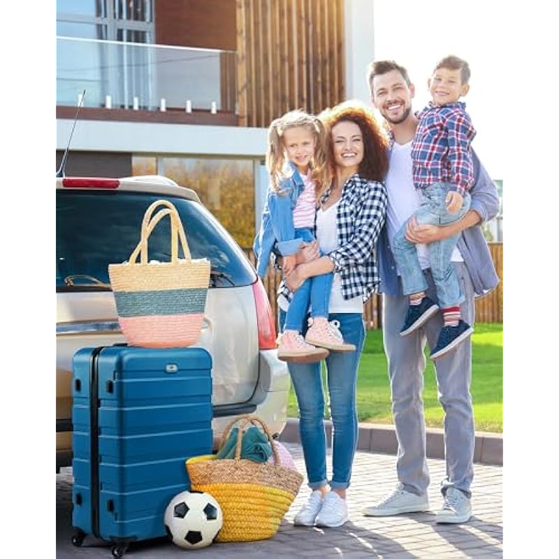 Luggage Sets 2 Piece Hard Shell Luggage Set with Spinner Wheels, TSA Lock, 20 24 28 inch Travel Suitcase Sets