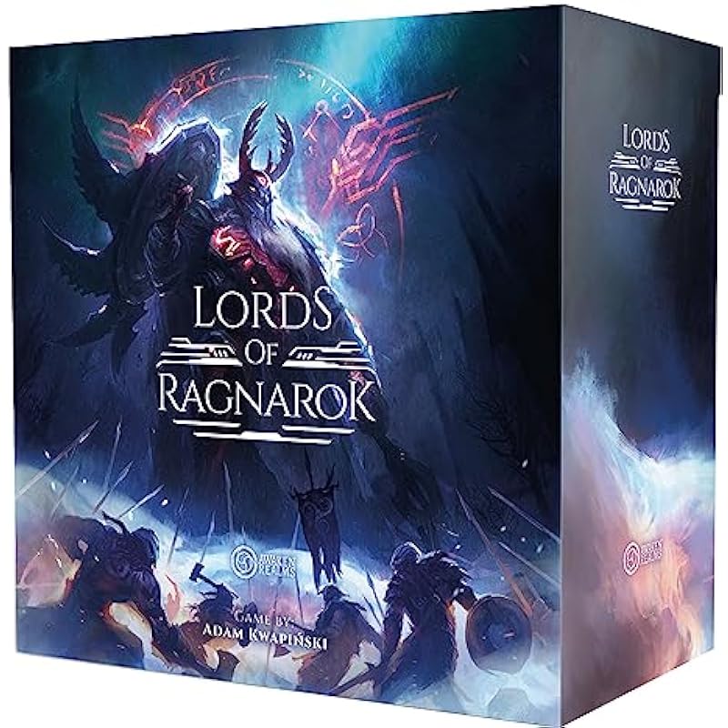 Lords of Ragnarok Board Game (Core Box) – Strategic Asymmetric Warfare, Fantasy Game with a Sci-Fi Twist, Ages 14+, 1-4 Players, 90-120 Minute Playtime, Made by Awaken Realms