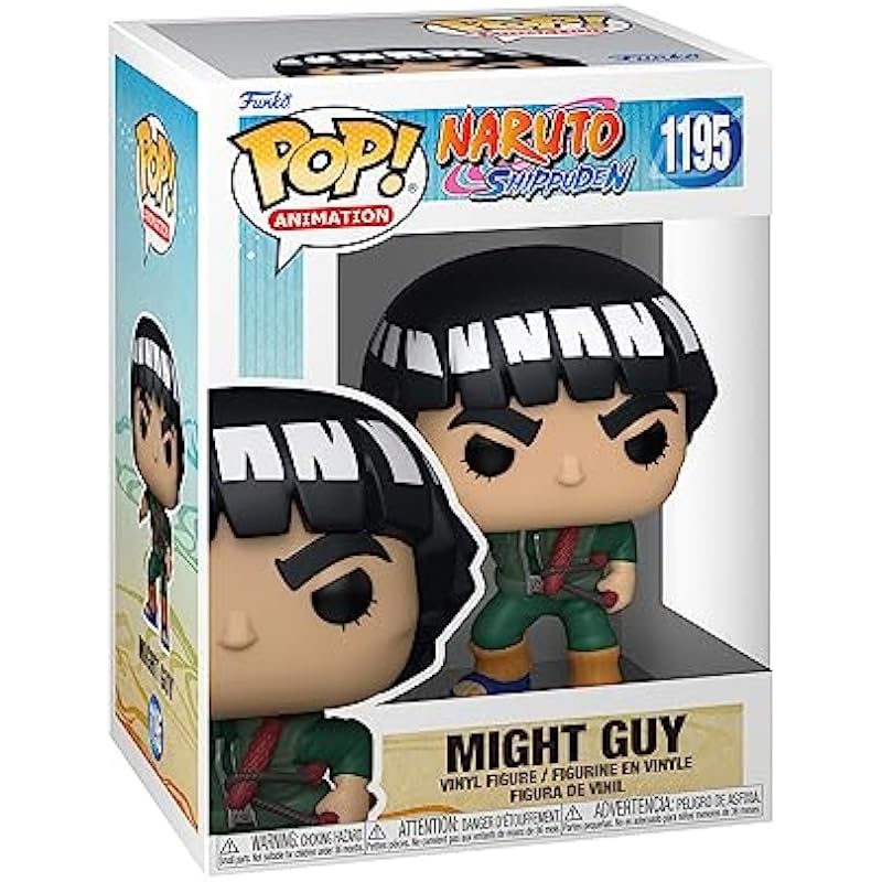 Funko Pop! Animation: Naruto – Might Guy, Multicolored