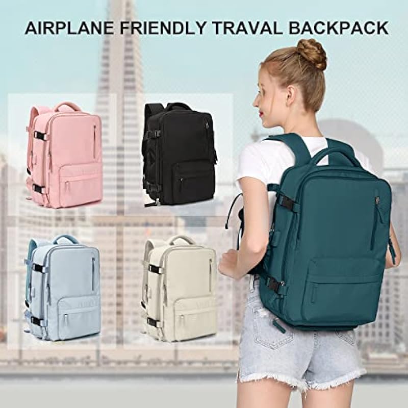 Cabin Bags for Travel, Underseat Carry-ons Bag for Women, Hand Luggage Bag Men Travel Backpack Cabin Size Laptop backpack