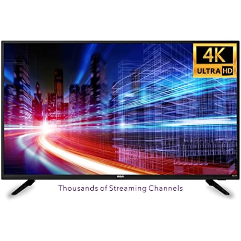 RCA 43-Inch Class Full HD 4K Roku Smart LED TV, 2023 Model