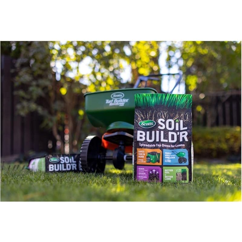 Scotts Soil Build’R Spreadable Top Dress for Lawns 4.2kg (122m² Coverage)