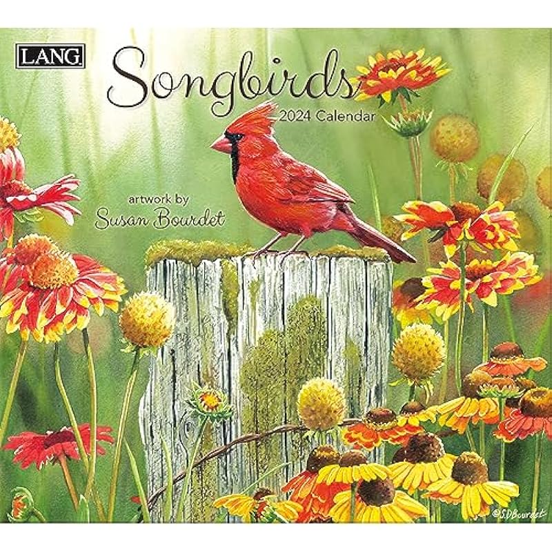 LANG Songbirds™ 2024 Wall Calendar (24991001880) Multi