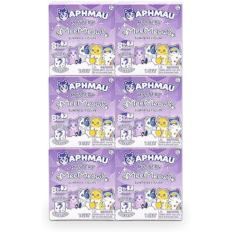 Aphmau Mystery MeeMeow Figures – 6 Pack