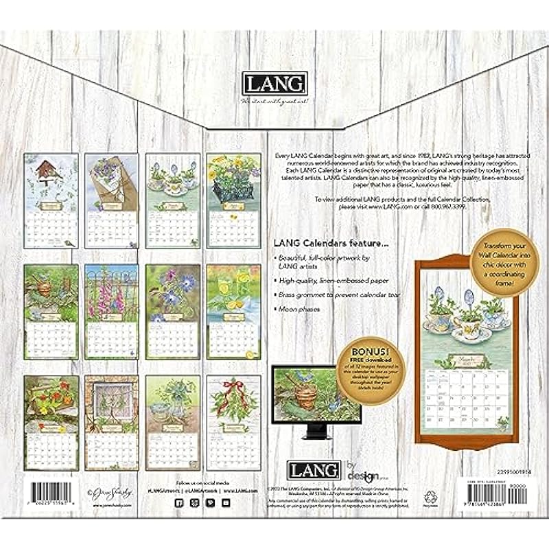 LANG Herb Garden 2024 Wall Calendar (24991001914) Multi