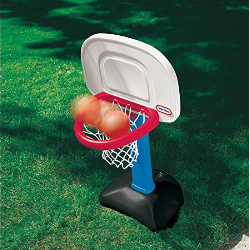 Little Tikes Easy Score Basketball Set, Blue, 3 Balls