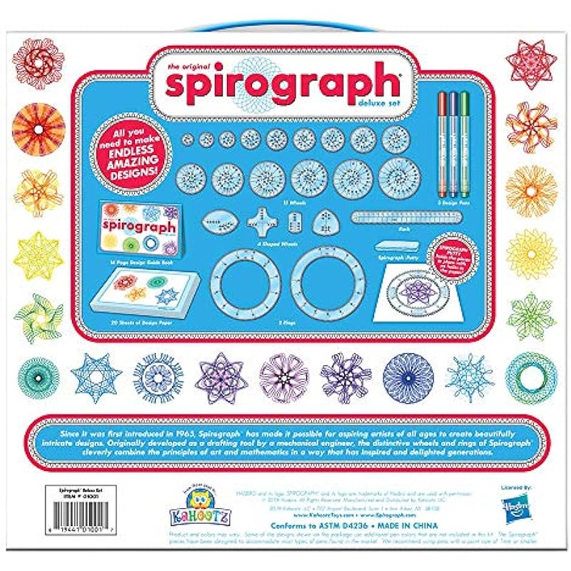 Kahootz Spirograph Deluxe Design Set