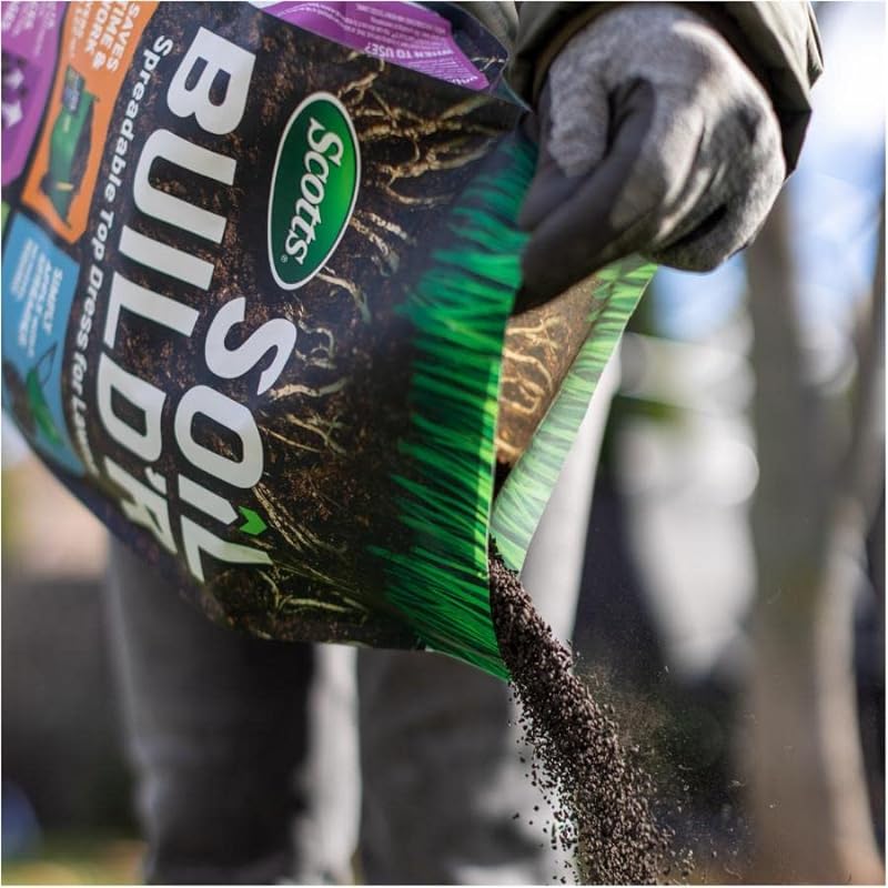 Scotts Soil Build’R Spreadable Top Dress for Lawns 4.2kg (122m² Coverage)