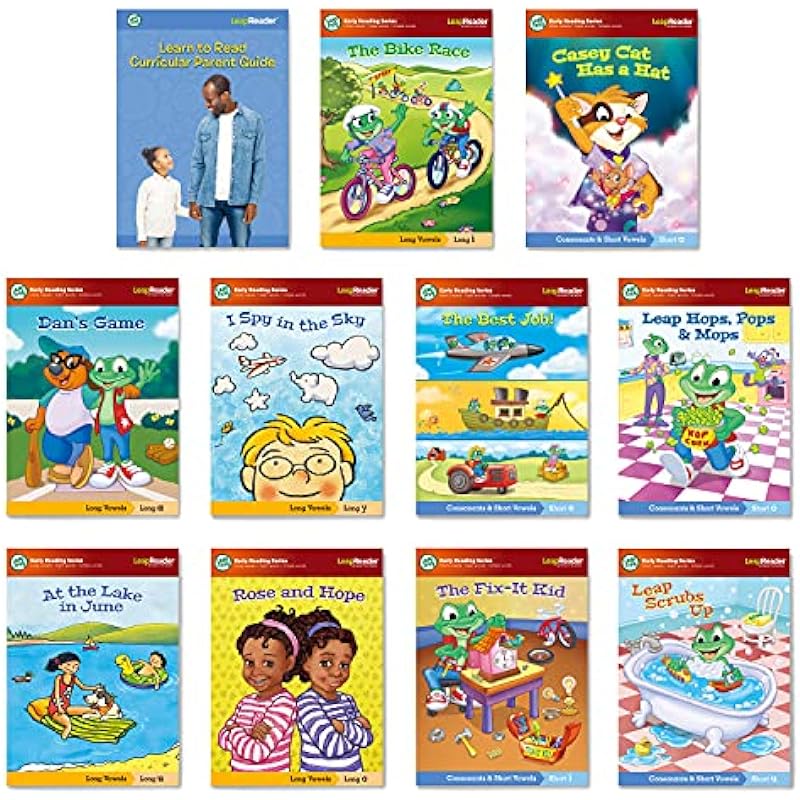 LeapFrog LeapReader Learn-to-Read 10-Book Mega Pack (English Version)
