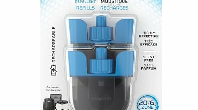 Thermacell Mosquito Rechargeable Repeller Refills; 72 Hours; Compatible with Thermacell E-Series & Radius Only; 20 Foot (6 m) Mosquito Repellent Zone; Deet Free Bug Spray Alternative; Scent Free …