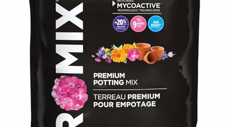 Pro-Mix 9L Potting and Container Soil Mix , Black